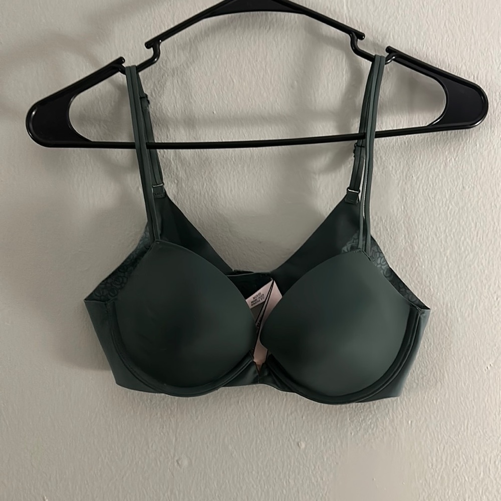 Green V Victoria Secret Push Up Bra 34B